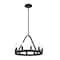 Designers Fountain Carousel 10 Light Black Chandelier For Dining Rooms D254C-10CH-BK - alternate 1